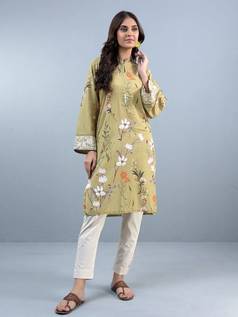 1pc - Printed Lawn Shirt