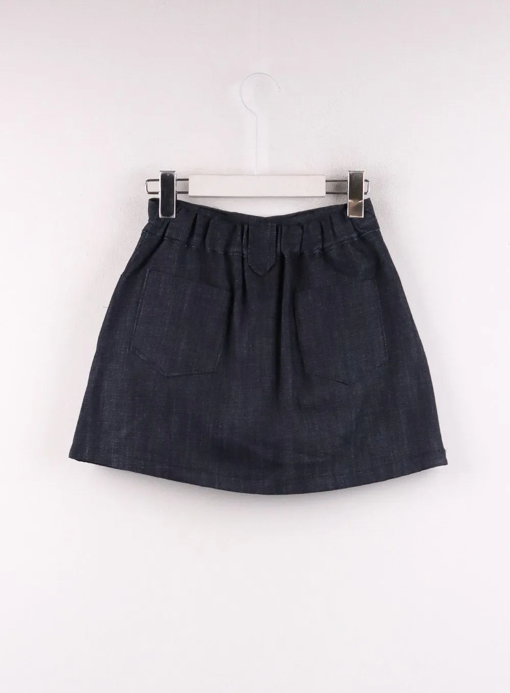 A-Line Denim Mini Skirt CF405