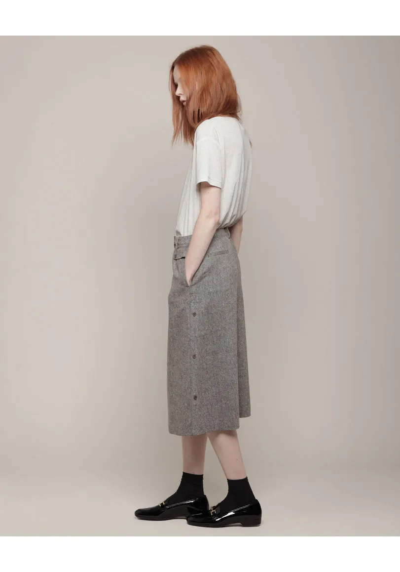 A-Line Tweed Skirt