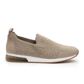 Ara Layton Slip On Sneaker (Women) - Sand with Stones