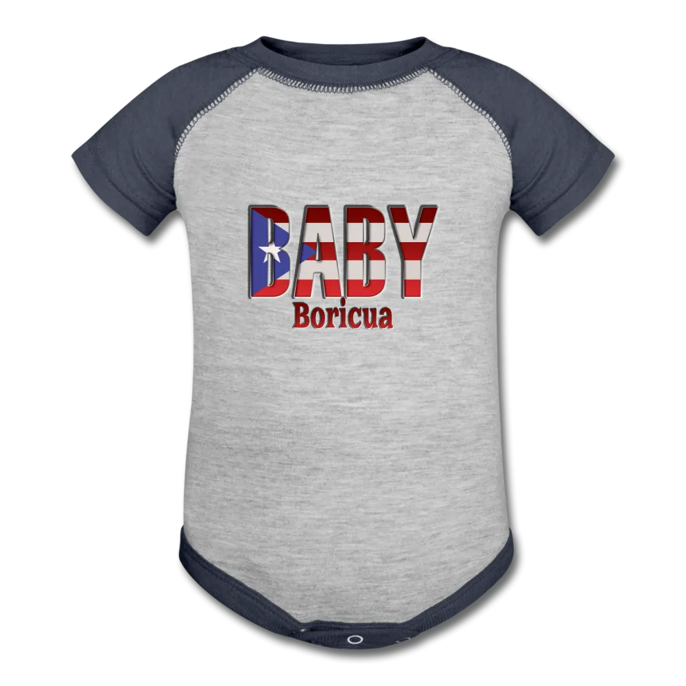 Baby Bori Baseball Baby Bodysuit