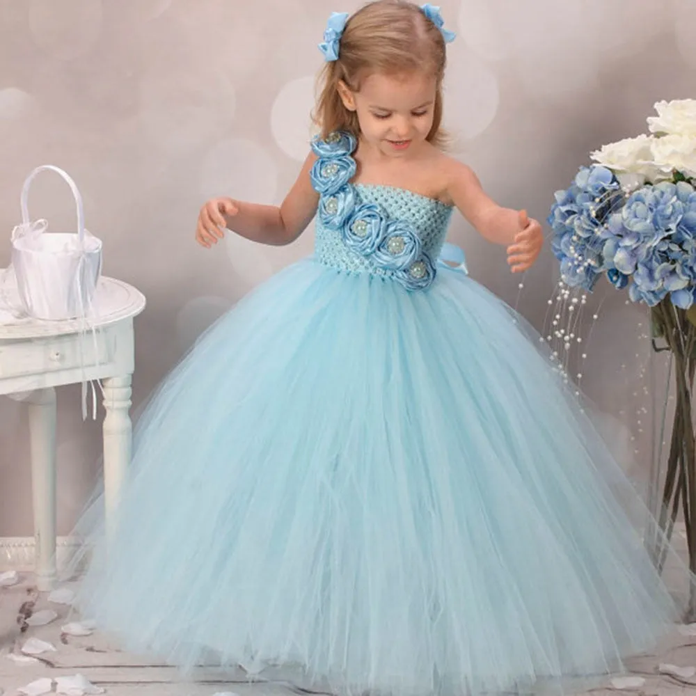 Blue Girl  Tutu Dress