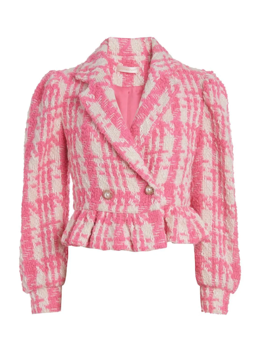 Braelynn Crop Jacket in Majestic Pink