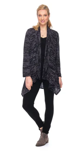 Burnout Iris Jacket - black grey tiger