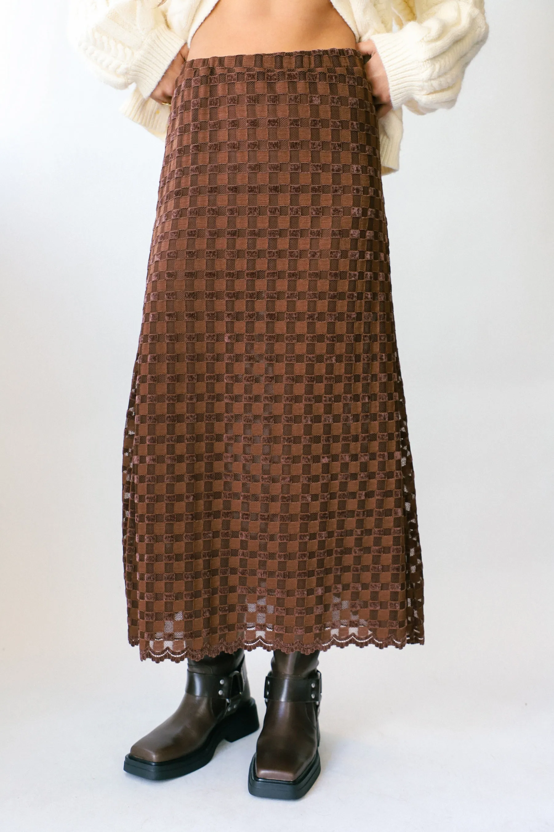 Chocolate Harmony Skirt