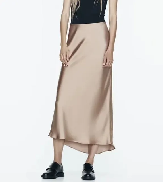 Claire Elastic Waist Maxi Skirt