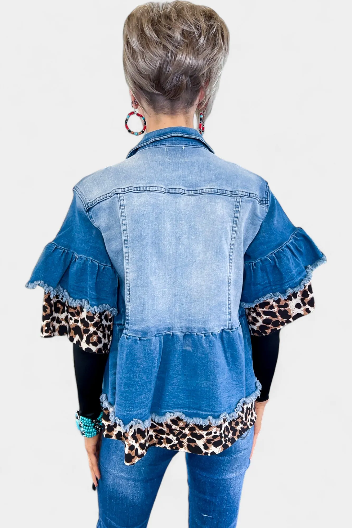 Cruising The Streets Denim Jacket [NO RETURNS]