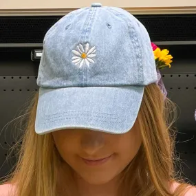 Daisy Flower Baseball Hat