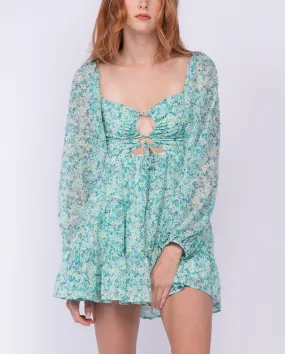 Evelyn Floral Mini Dress