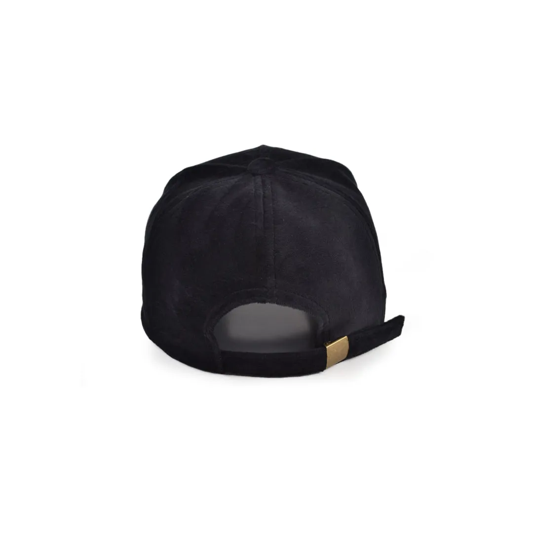 'Fear No Man' Velvet Baseball Cap