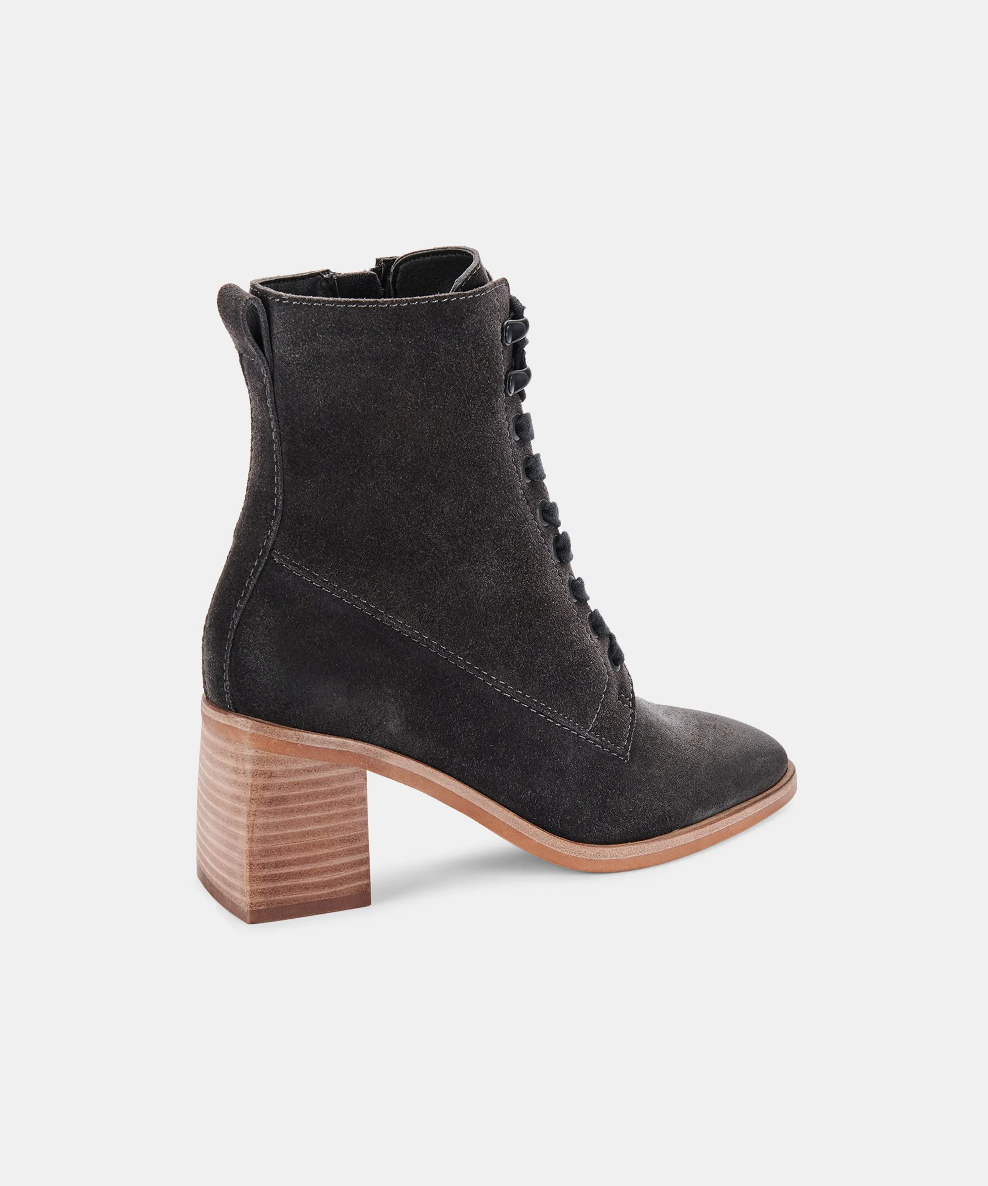 IDEN BOOTIES ANTHRACITE SUEDE re:vita