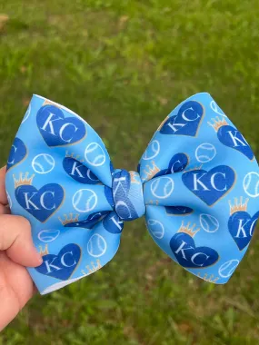 KC Crown Heart Bow