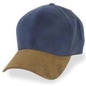 Navy Blue with Aztec Visor - Structured Baseball Cap