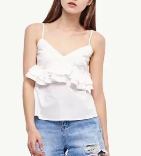 Peyton Ruffle Tank Top