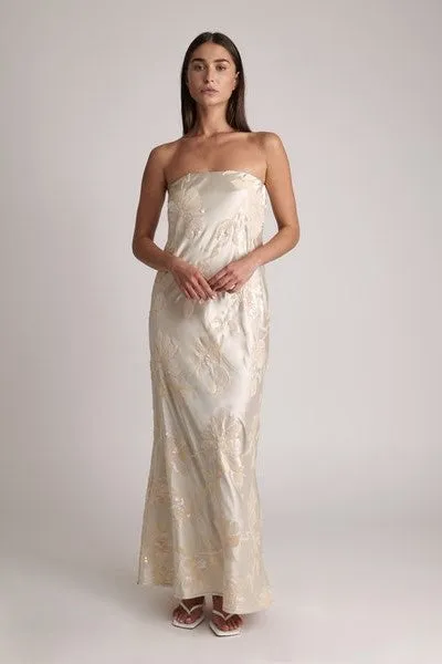 Raya Embroidered Gown