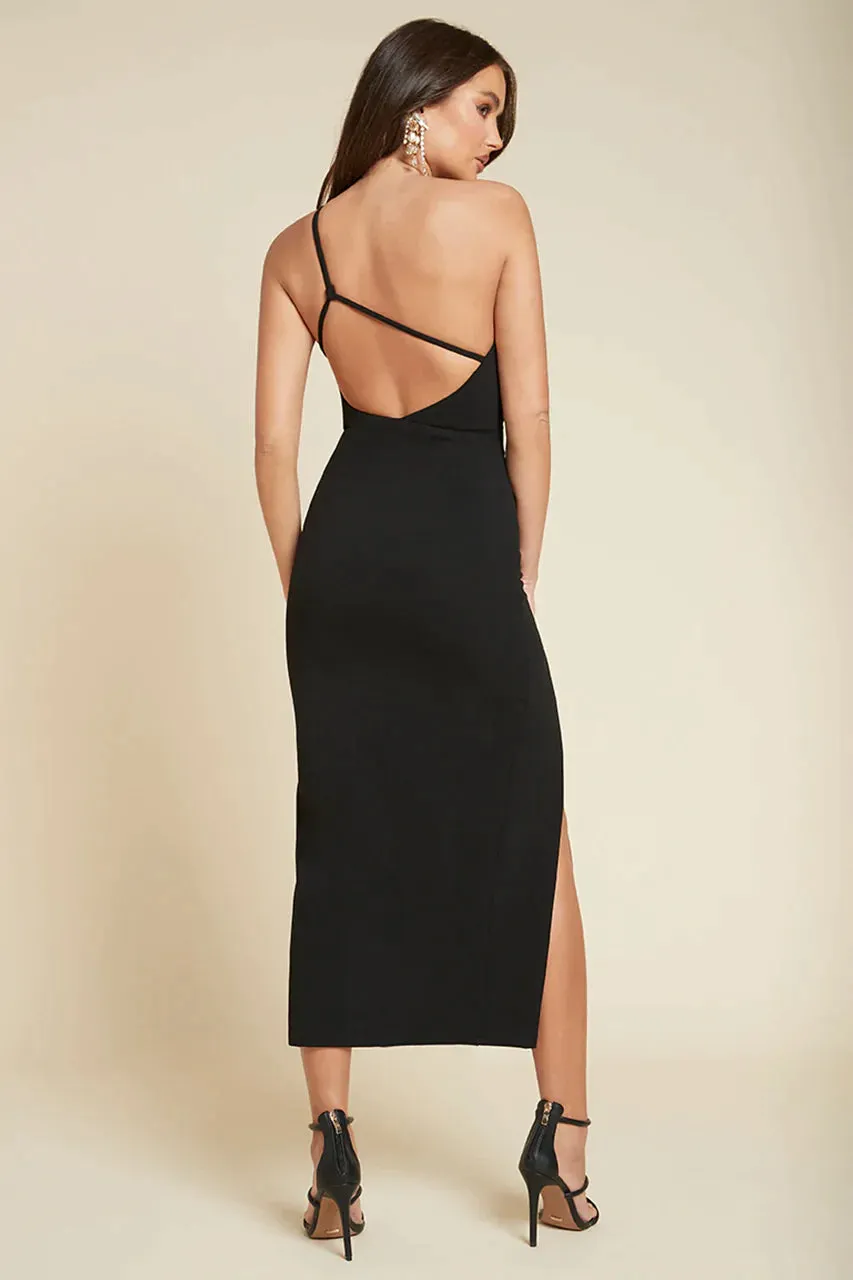 Sicilia Midi Dress - Black