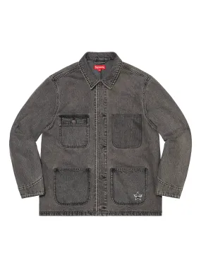 Supreme Denim Chore Coat Black