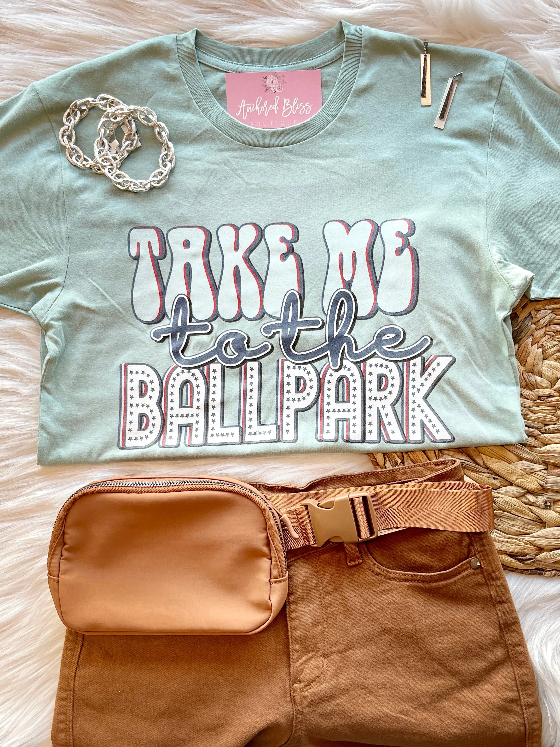 Take Me to the Ballpark Graphic Tee