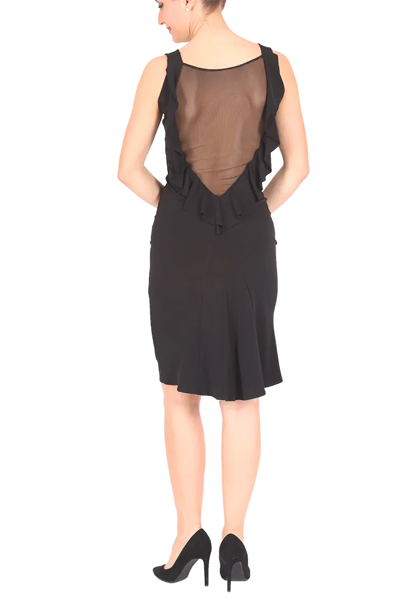 Tango Dress With Mesh Back