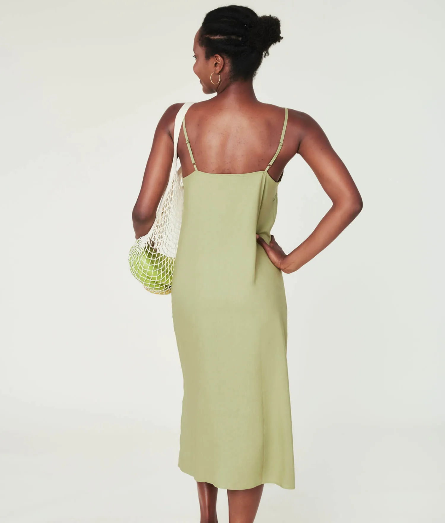 The Barreta Dress - Linen - Ivy