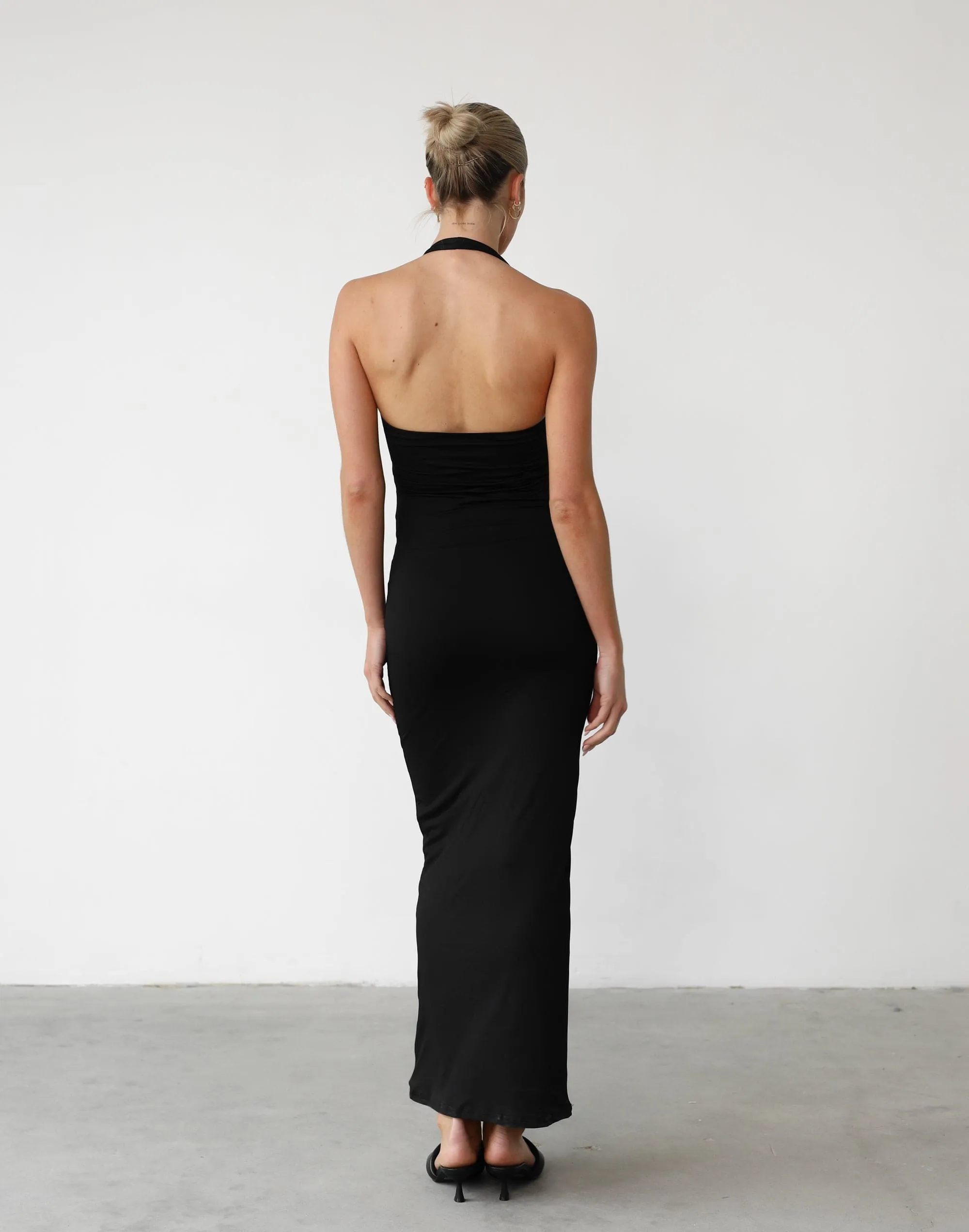 Veena Maxi Dress (Black)