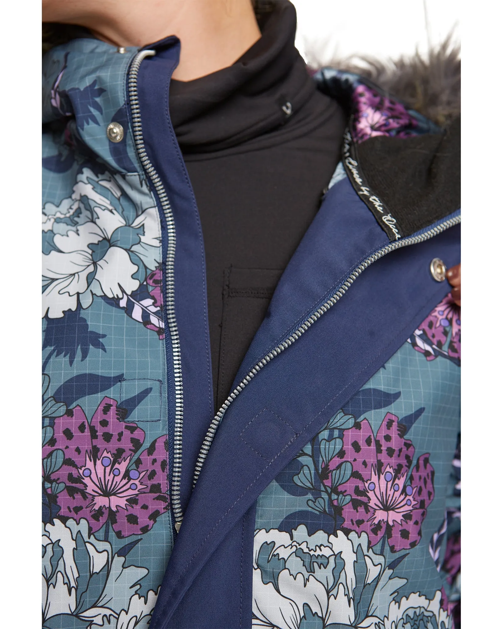 WILDER JACKET - FLORAL ANICAMO STORMY WEATHER