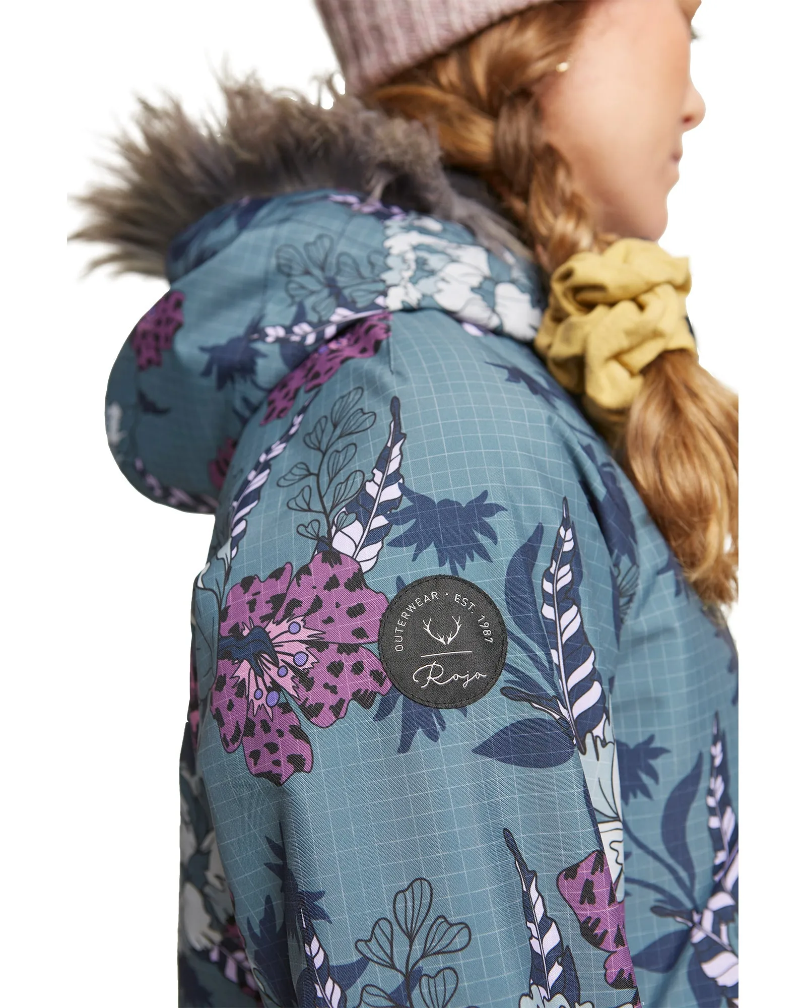 WILDER JACKET - FLORAL ANICAMO STORMY WEATHER