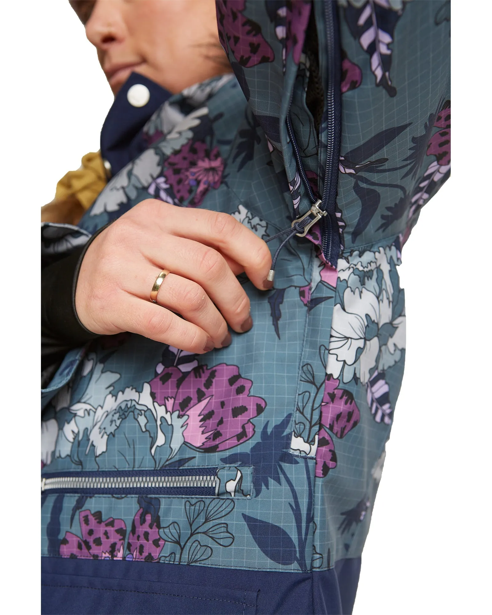 WILDER JACKET - FLORAL ANICAMO STORMY WEATHER