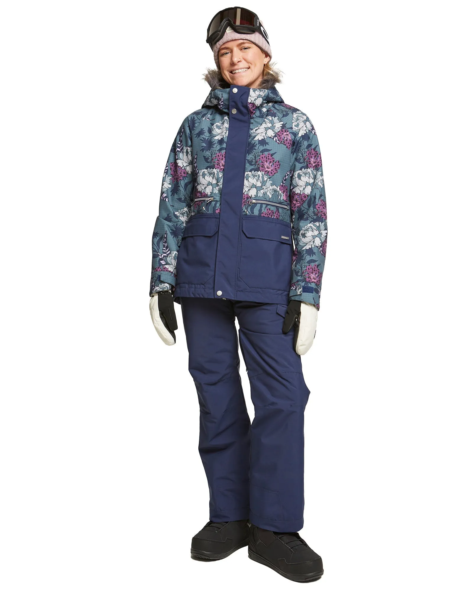 WILDER JACKET - FLORAL ANICAMO STORMY WEATHER