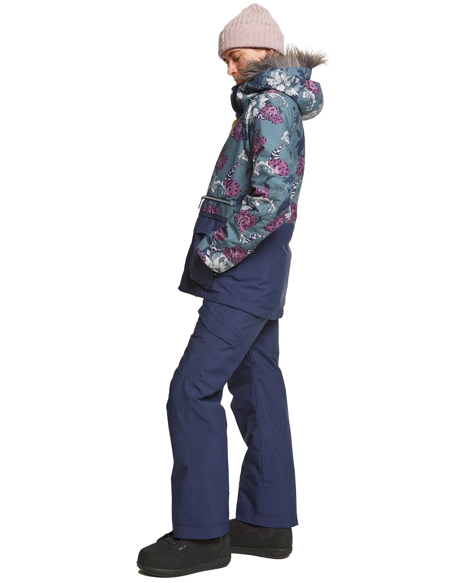 WILDER JACKET - FLORAL ANICAMO STORMY WEATHER