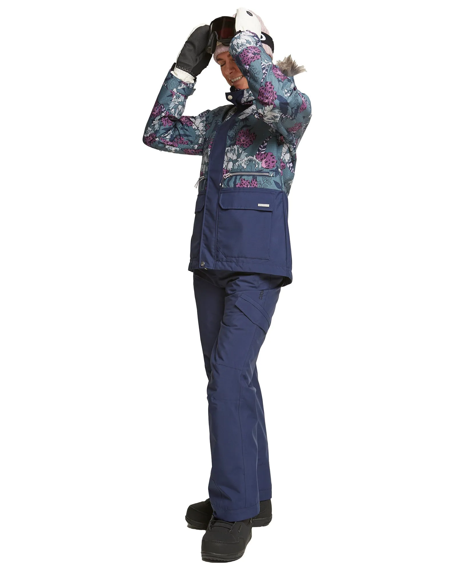 WILDER JACKET - FLORAL ANICAMO STORMY WEATHER